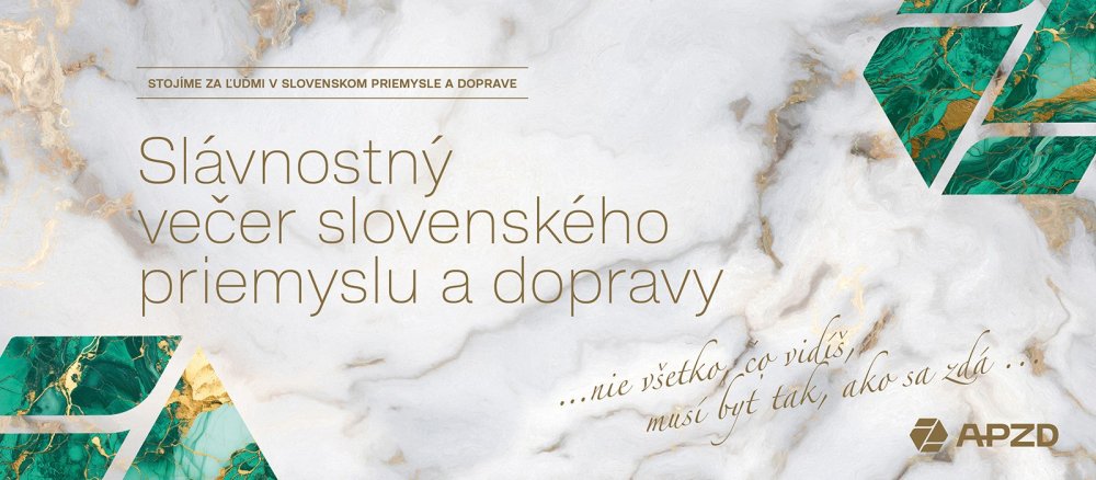Slávnostný večer slovenského priemyslu a dopravy 2025